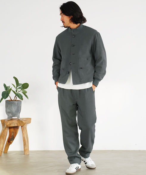 チャコールグレー MODEL : KAI 181cm 68kg Lsize